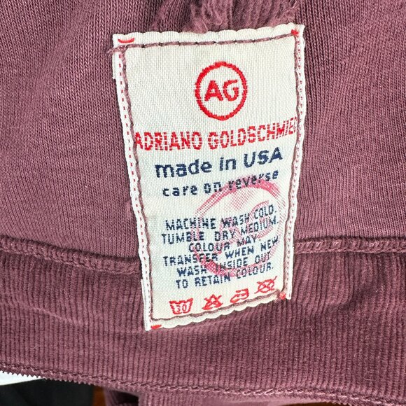 Y2K AG Adriano Goldschmied The Iris Corduroy Jacket Size Small - Picture 7 of 11